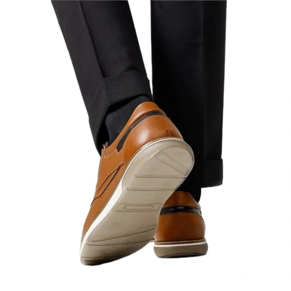 NWOT Bruno Marc Men's Casual Dress Oxfords Shoes Business Formal Derby Sneakers‎ - Picture 6 of 7